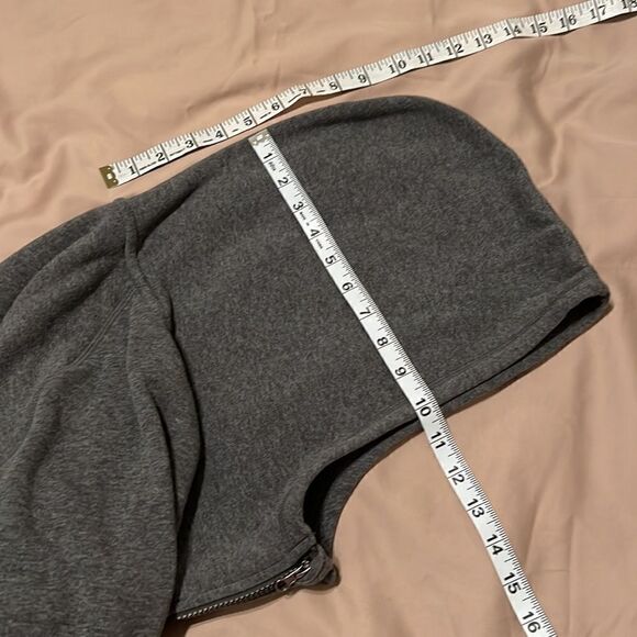 Athletic works szXXL grey fleece lined zip front hoodie with pockets GUC - Picture 9 of 9